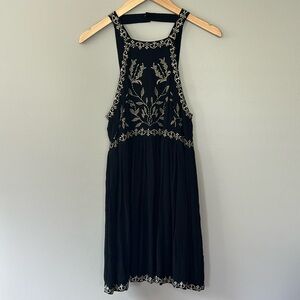 Urban Outfitters Westerly Embroidered Mini Dress Sz‎ S